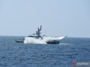 4 KRI Kawal Kegiatan Jokowi-Ma'ruf Amin di Jakarta Utara