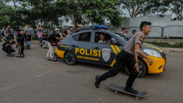 Padati Jalan Raya, Ratusan Skater Peringati Go Skateboarding Day 2019