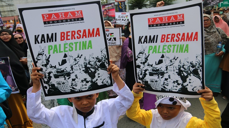 Bela Palestina dari Israel dan Amerika