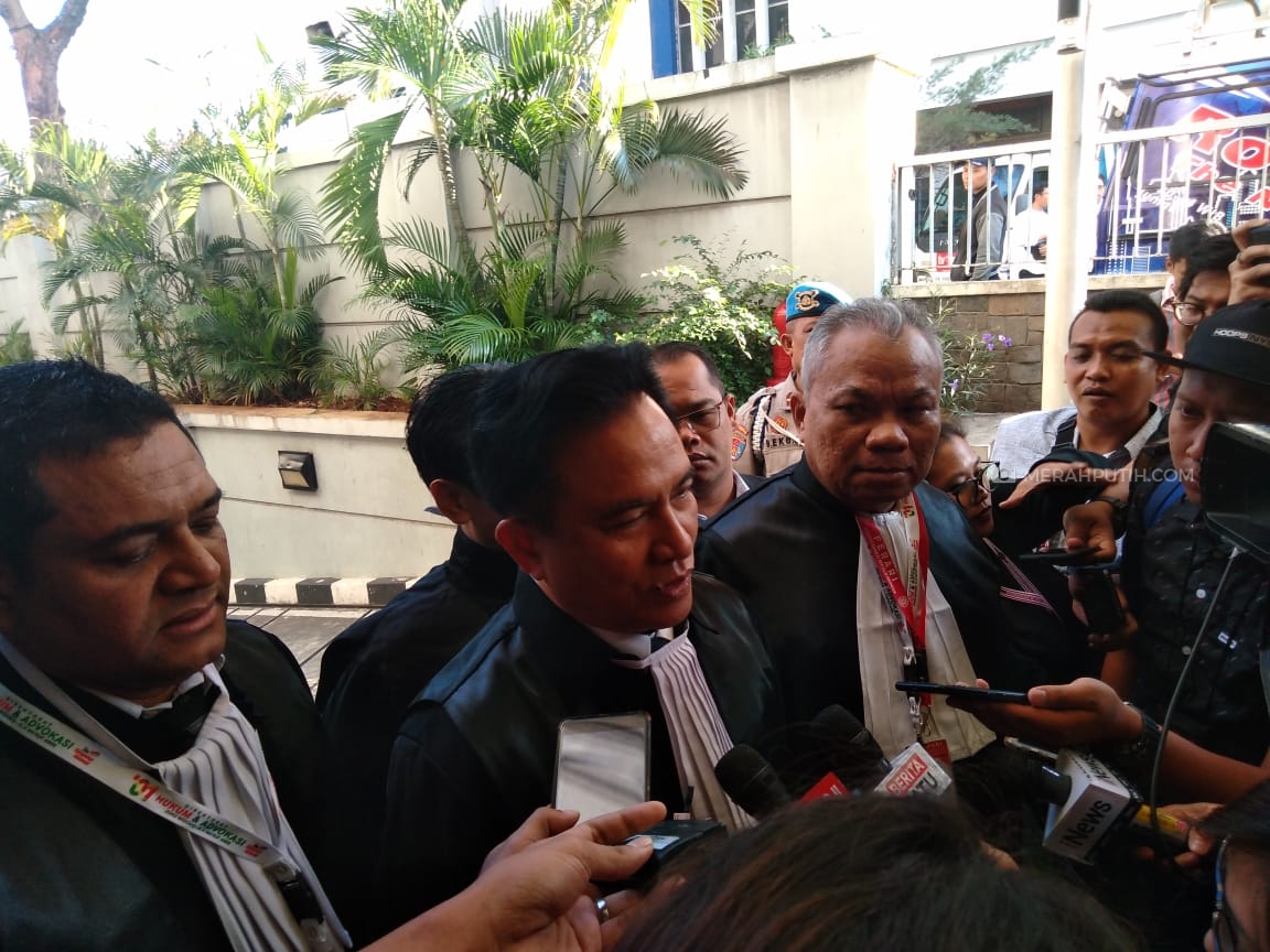 Datangi MK, TKN Minta Hakim MK Tolak Seluruh Permohonan