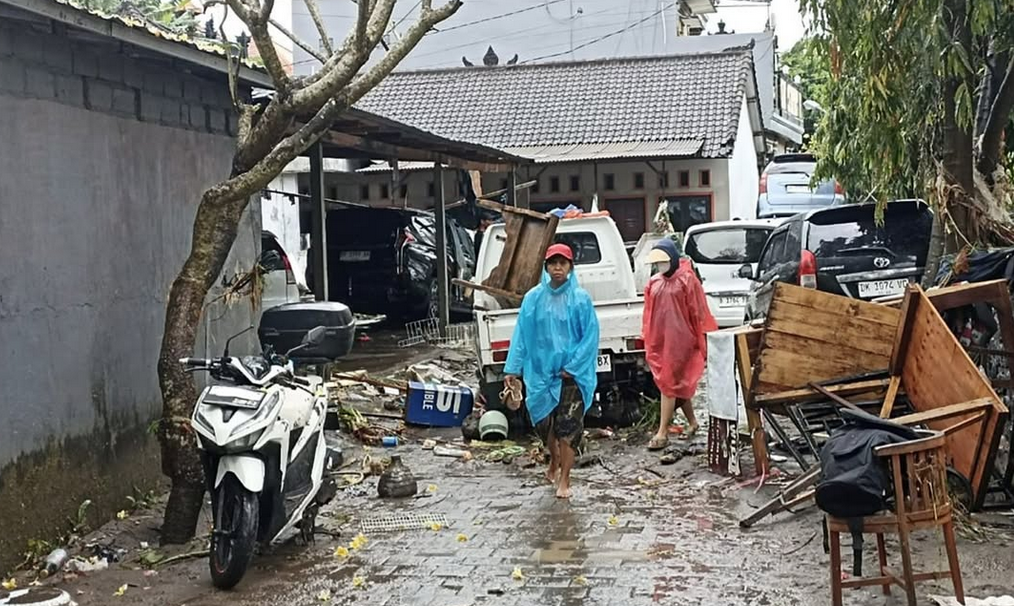 Banjir Besar Melanda Bali, 2 Warga Meninggal dan Ratusan Lainnya Terdampak