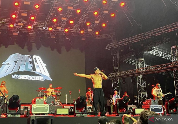 Band Hardcore SPEED Guncang Hammersonic 2026, Bakar Semangat Ribuan Penonton di PIK