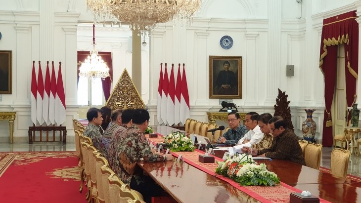 Jokowi dan Hyundai Bahas Teknologi Mobil Terbang
