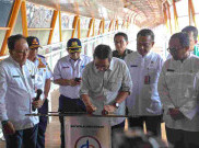 Resmikan Skywalk Kebayoran Lama, Pj Heru: Tolong Dirawat dan Dijaga