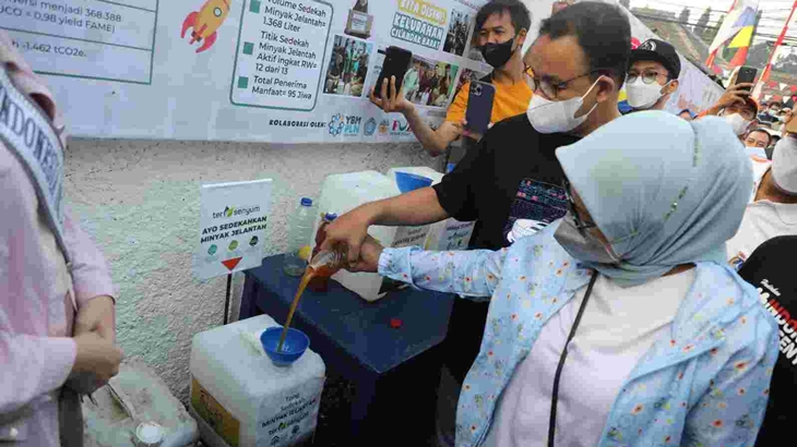 Jakarta Sadar Sampah, Anies Ajak Warga Bertanggung Jawab terhadap Kebersihan Lingkungan