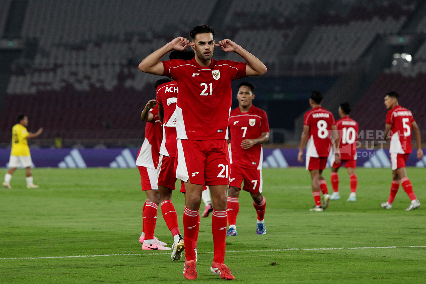Piala AFF U-23 2025: Deretan Gaya Selebrasi Jens Raven Cetak 6 Gol ke Gawang Brunei