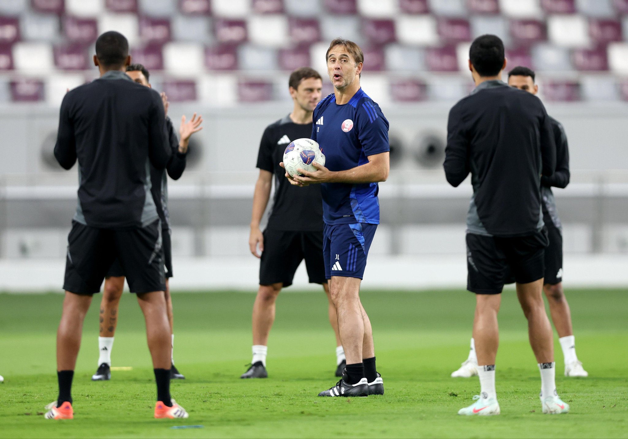 Jumpa di Partai Penentuan Piala Dunia 2026, Pelatih Timnas Qatar Julen Lopetegui Akui UEA Lawan Tangguh