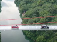 Lagi, Jembatan Kaca di Tiongkok Pecahkan Rekor Dunia