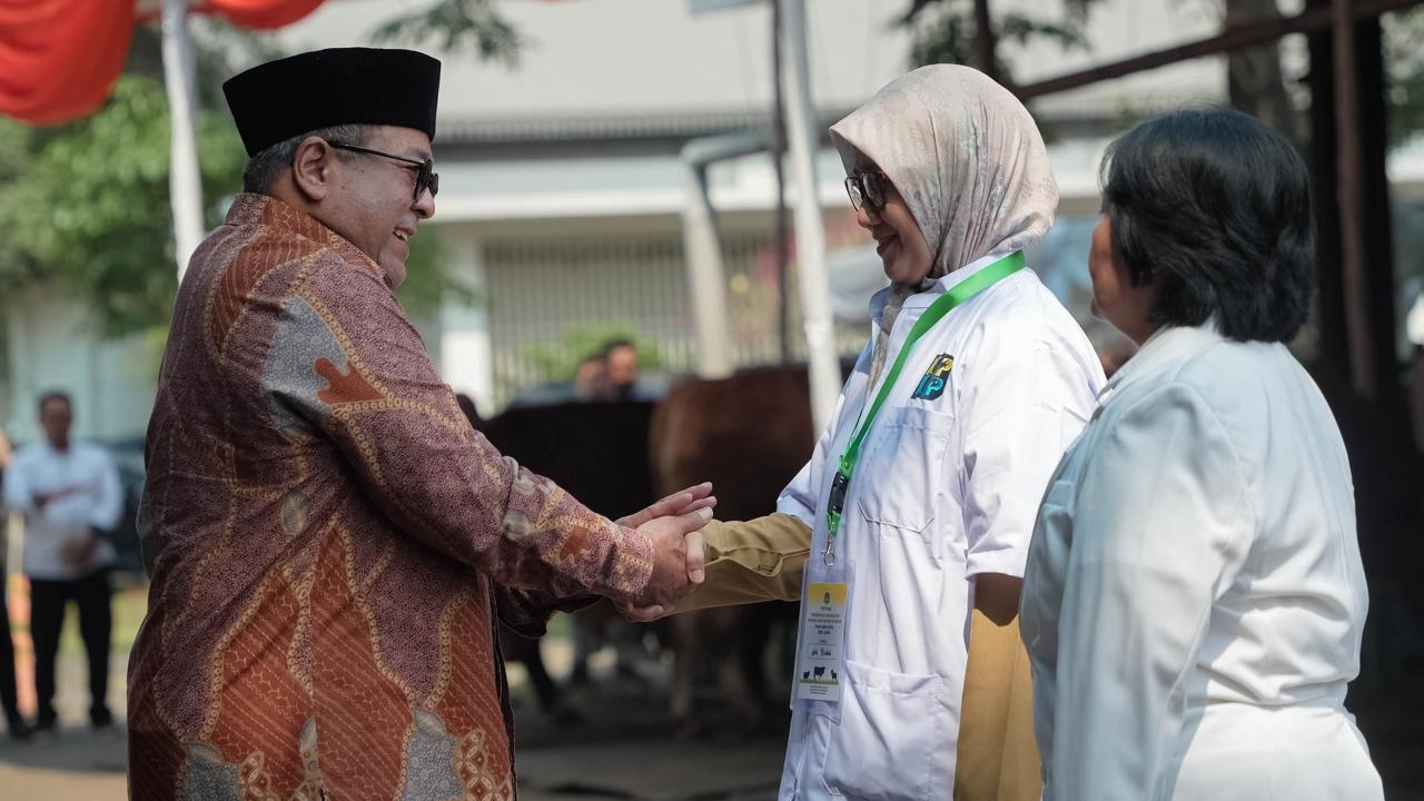 DKI Jakarta Sebar 744 Petugas untuk Pastikan Hewan Kurban Aman dan Sehat