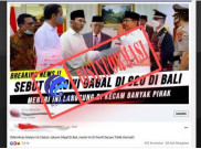 [HOAKS atau FAKTA]: Jokowi Pecat Menteri Karena Sebut KTT G20 Gagal