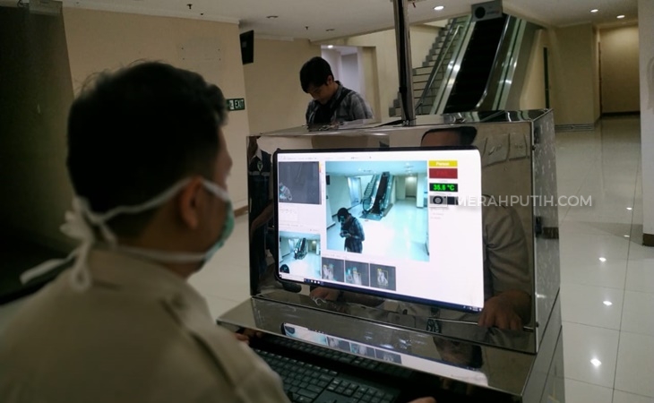  Waspadai Virus Corona, Bandara Adi Soemarmo Solo Pasang Thermal Scanner