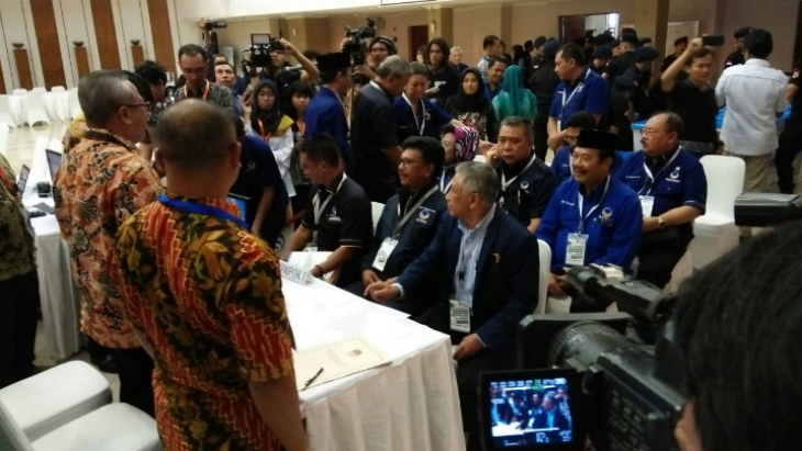 Pendaftaran Caleg dari Partai Nasdem