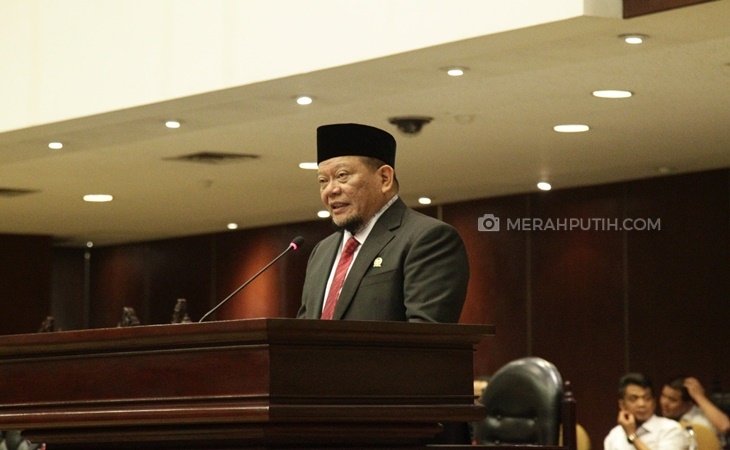 Ketua DPD RI La Nyalla Mahmud Mattalitti