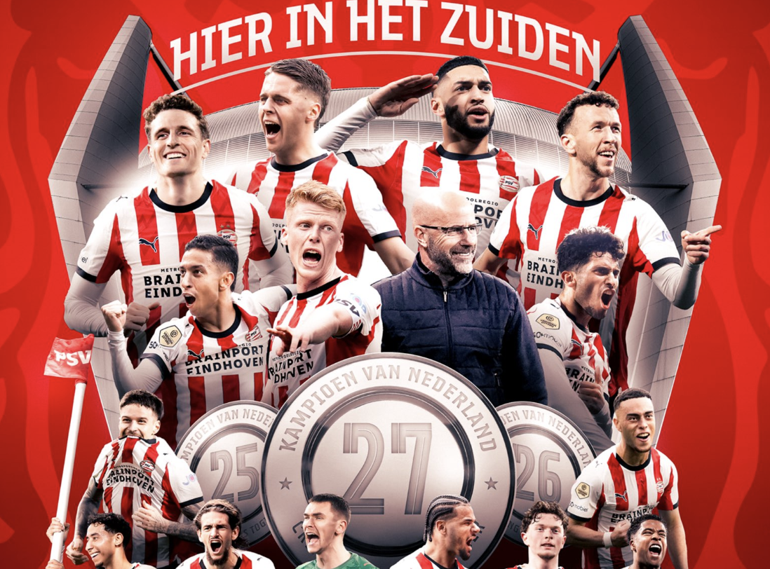 Feyenoord Gagal Petik 3 Poin, PSV Eindhoven Kunci Gelar Juara Liga Belanda Eredivisie