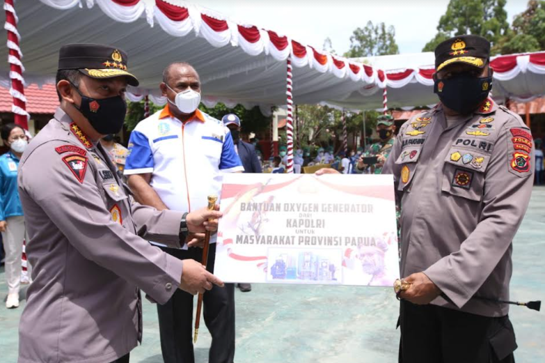 Papua Kedatangan Satu Generator Oksigen untuk Penanganan COVID-19