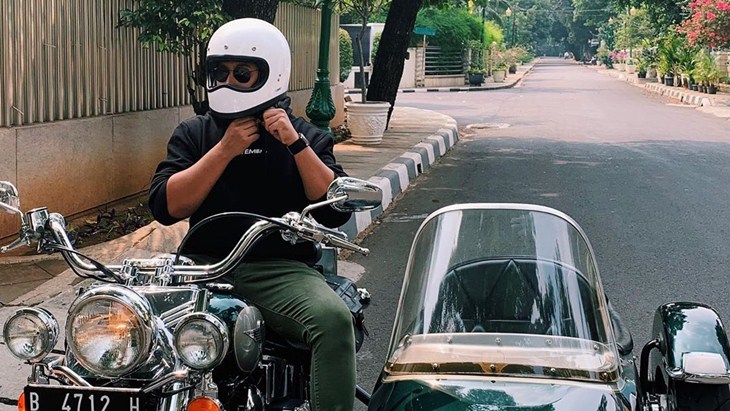 Yuk Intip Gaharnya Moge Milik Soeharto yang Dikendarai Sang Cucu