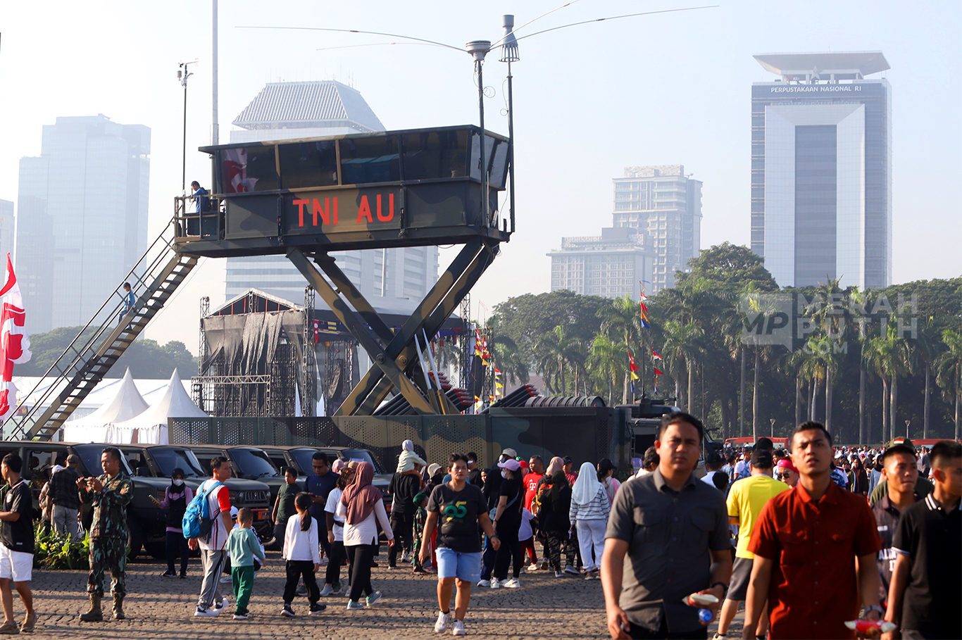 Mengintip Kendaraan Tempur Canggih dalam Pameran Alutsista TNI Fair di Lapangan Monas Jakarta