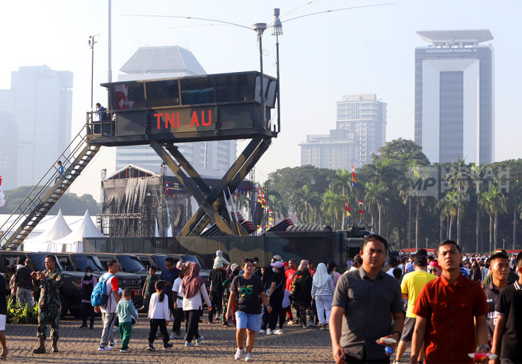 Mengintip Kendaraan Tempur Canggih dalam Pameran Alutsista TNI Fair di Lapangan Monas Jakarta