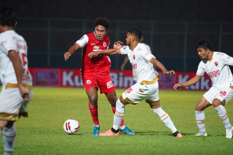 Persija saat hadapi PSM di Piala Menpora 2021. (Media Persija)
