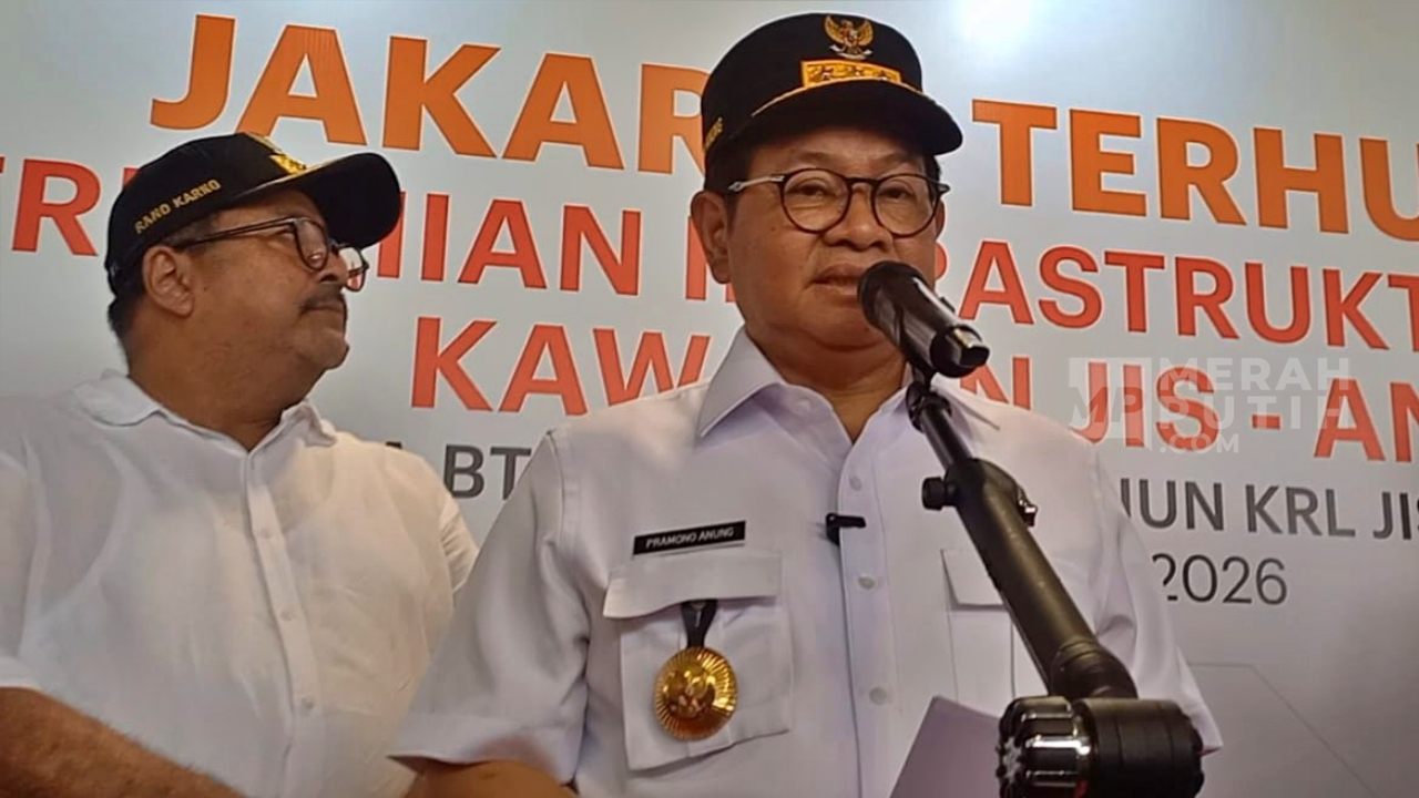 Pramono-Rano Resmikan Stasiun KRL JIS dan JPO Ancol, Akses ke Stadion Kini Lebih Mudah