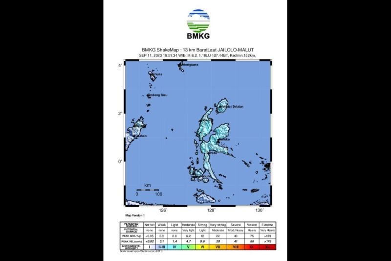 BMKG Ungkap Penyebab Gempa M 6,2 di Halmahera Barat