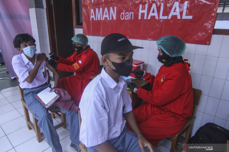 Vaksinasi COVID-19 di Kota Depok Capai 58 Persen