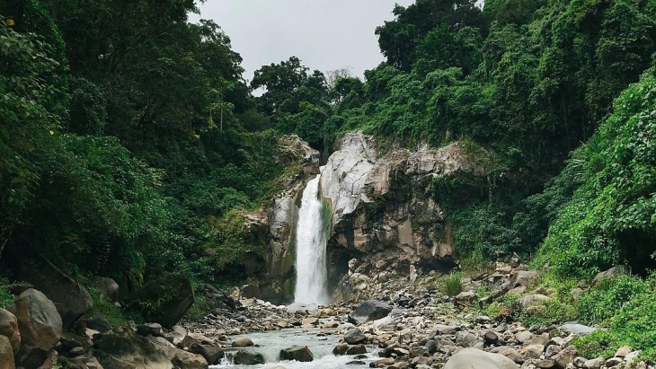 Mangku Sakti, Air Terjun Anti Mainstream di kaki Gunung Rinjani
