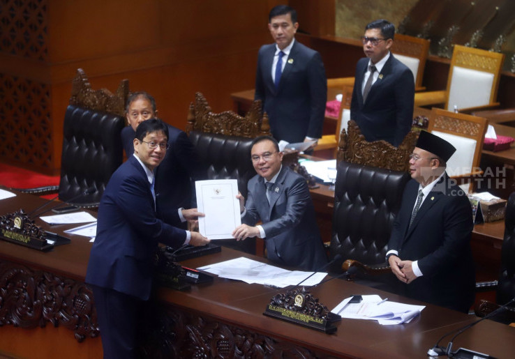 Rapat Paripurna DPR Setujui RUU P2SK Menjadi UU P2SK