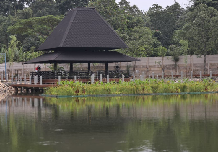 Pramono Anung Resmikan Embung Lapangan Merah, Klaim Mampu Kurangi Banjir hingga 69 Persen