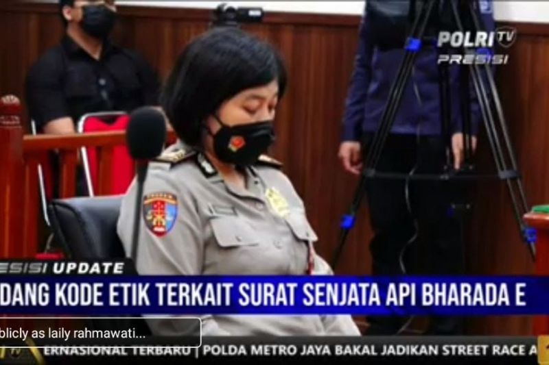 AKP Dyah Chandrawati Jalani Sidang Etik Kasus Brigadir J