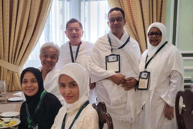 Momen Pertemuan Anies dan Ganjar di Sela-sela Ibadah Haji