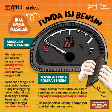 Tunda Isi Bensin