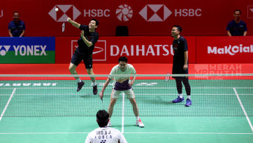 Indonesia Masters 2025: Pertandingan Terakhir Hendra/Ahsan The Daddies di Istora Senayan Jakarta