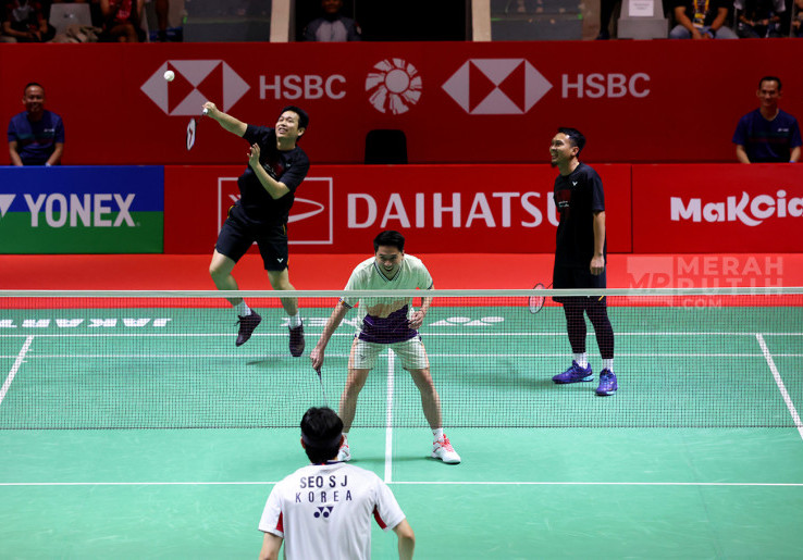 Indonesia Masters 2025: Pertandingan Terakhir Hendra/Ahsan The Daddies di Istora Senayan Jakarta