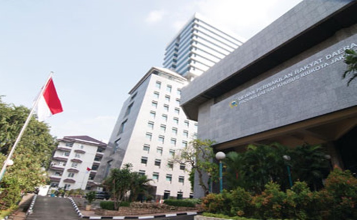 Gedung DPRD DKI Jakarta di Kebon Sirih, Jakarta Pusat