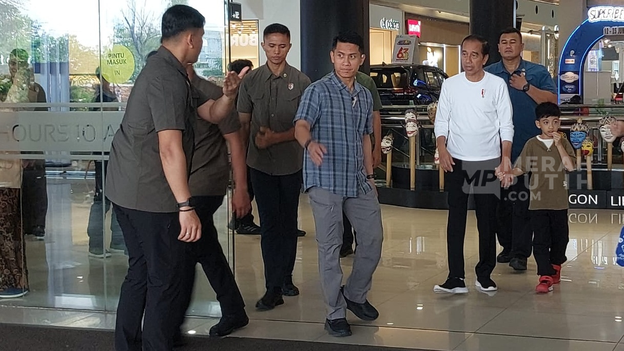 Libur Idul Adha, Jokowi Ajak Cucu Jalan-Jalan