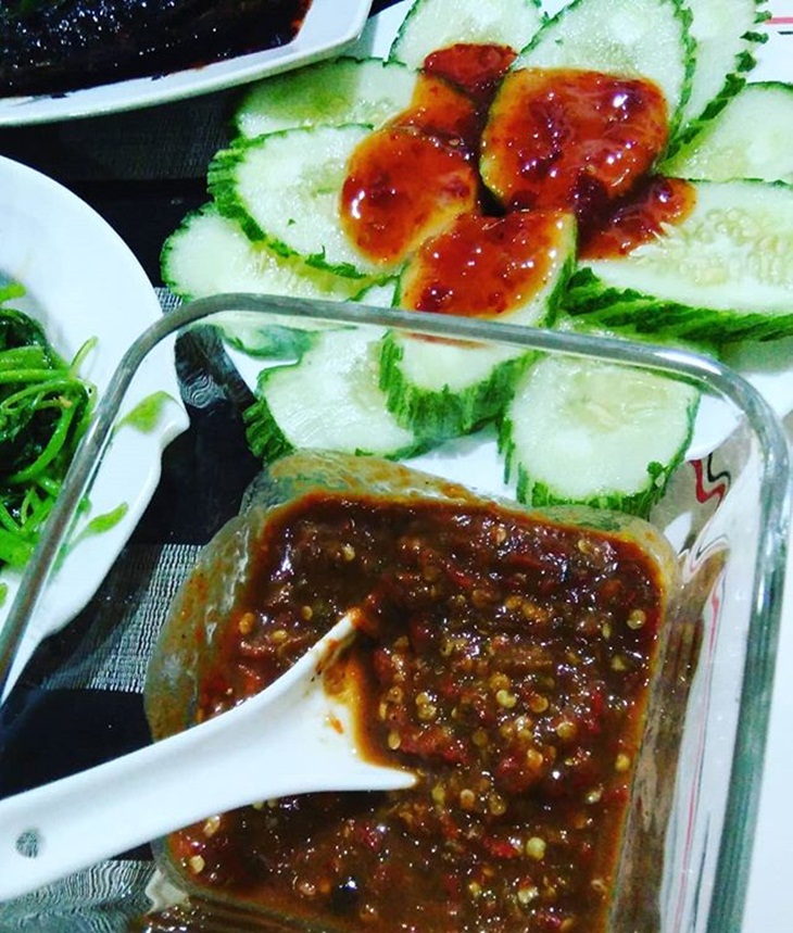 Sambal belacan. (Foto: instagram.com/dapur_teresku)