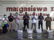 Hari Pertama Dibuka, Donasi Sembako Mulai Mengalir Ke Posko Garda NTT
