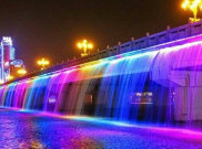 Destinasi Wisata Bridge Fountain, Ikon Baru Kota Semarang