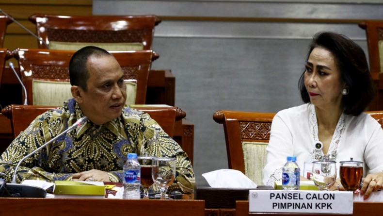 Anggota Panitia Seleksi (Pansel) Calon Pimpinan (Capim) Komisi Pemberantasan Korupsi (KPK) Indriyanto Senoadji. (Foto: Antara).
