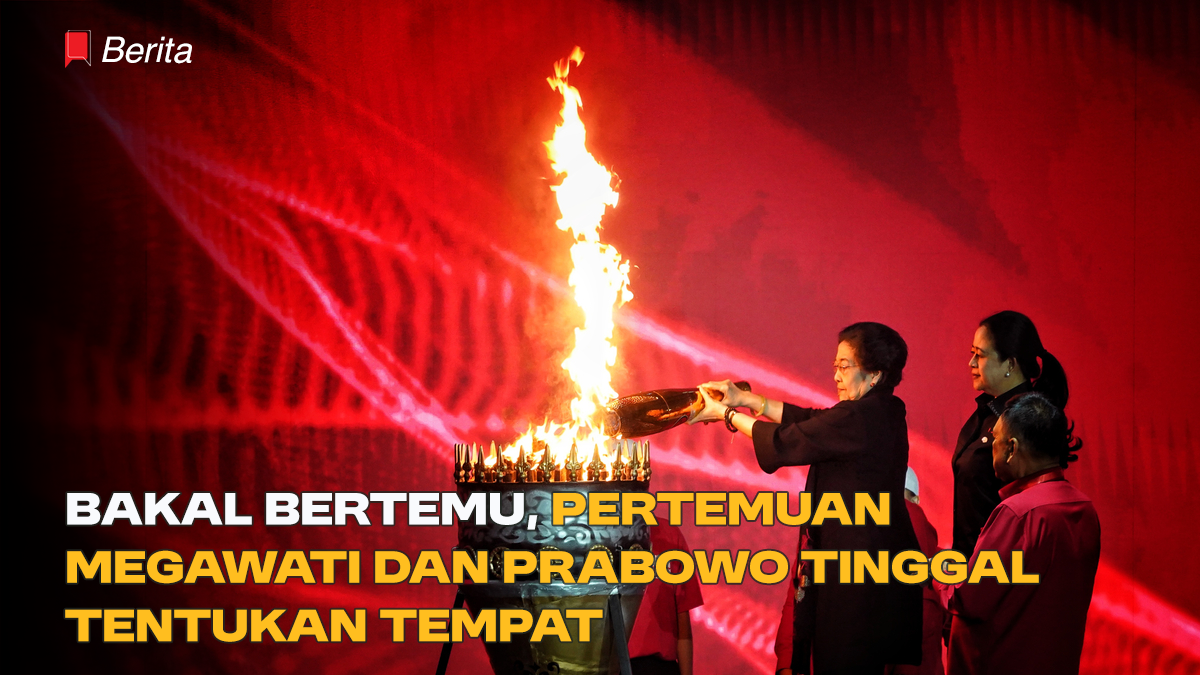 Bakal Bertemu, Pertemuan Megawati dan Prabowo Tinggal Tentukan Tempat