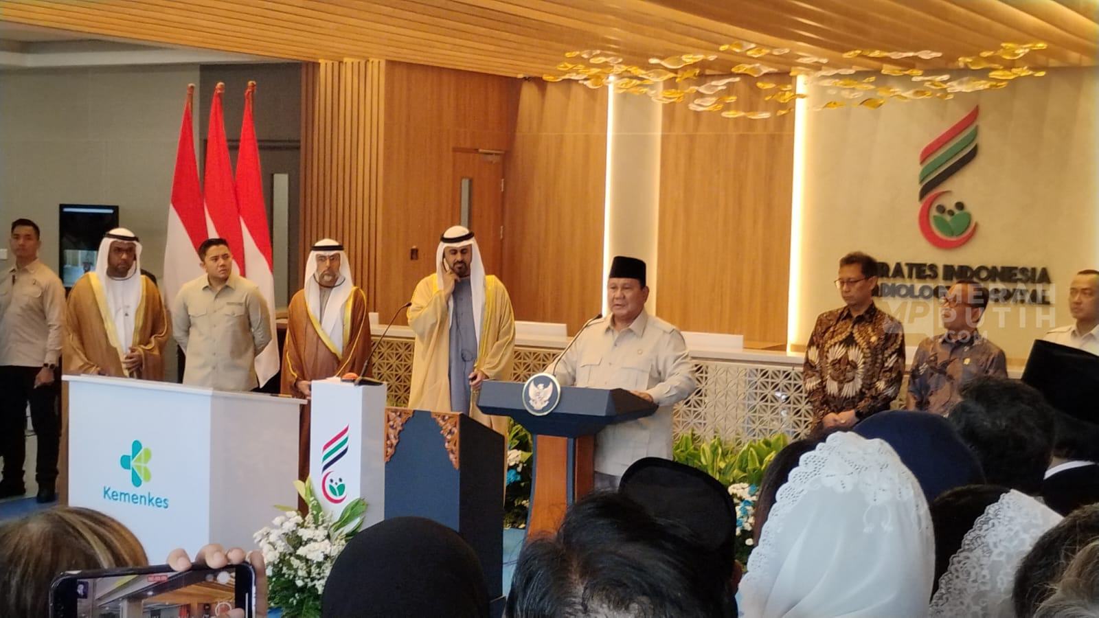 Presiden Prabowo Resmikan RS KEI, Sebut Buah Inisiatif Jokowi dan Hibah UEA 