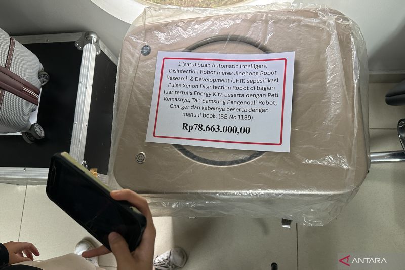 Robot Diinfektan Ini Bakal Dihibahkan Jika Tidak Laku Dilelang KPK, Harganya Rp 78,6 Juta