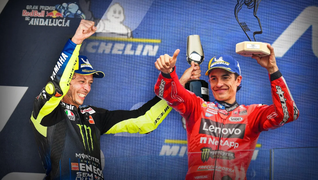 Ducati Siap Jadi Juru Damai Perseteruan Marc Marquez-Valentino Rossi
