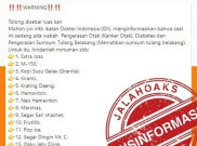 [HOAKS atau FAKTA]: Extra Joss dan Granita Penyebab Kanker Otak