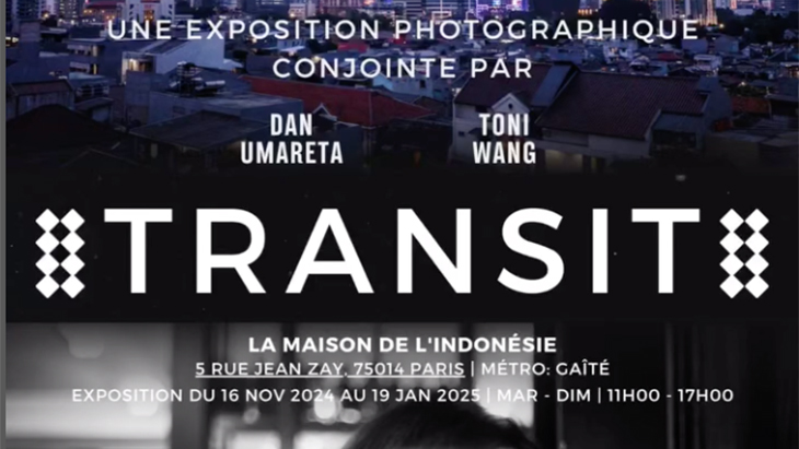 Kisah Urbanisme dan Identitas dalam Pameran Foto ’TRANSIT’ di Prancis La Maison de L’Indonésie 