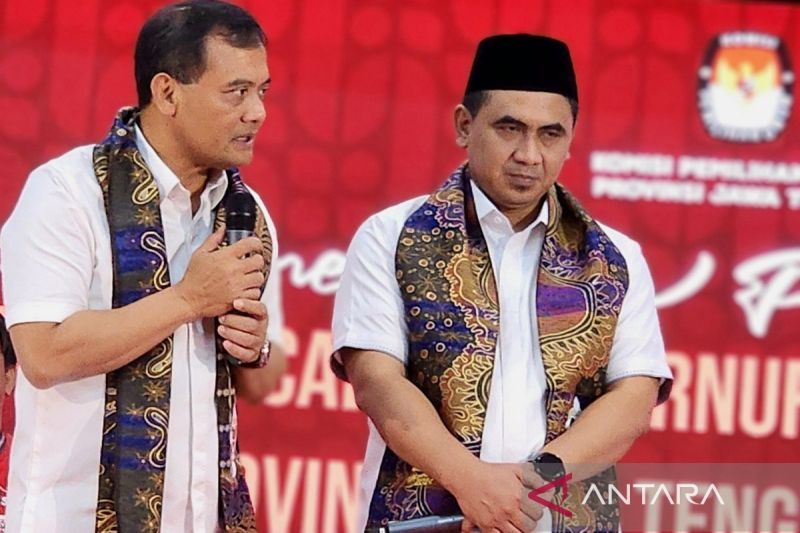 Hasil Quick Count Pilkada Jawa Tengah: Luthfi-Taj Yasin Unggul Sementara atas Andika-Hendi