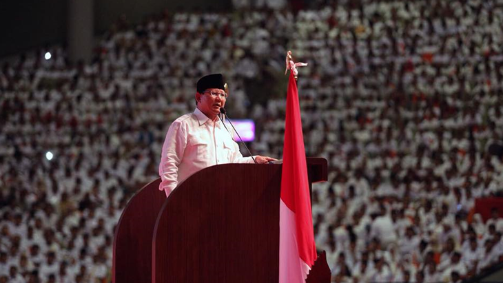 Prabowo Subianto. (Facebook/Prabowo Subianto)