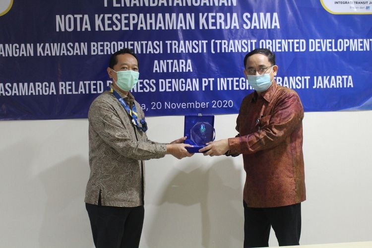 PT Jasamarga Related Business (JMRB) bekerja sama dengan PT Integrasi Transit Jakarta (ITJ) membangun proyek Transit Oriented Development (TOD) Taman Mini Indonesia Indah (TMII). Foto: Jasa Marga