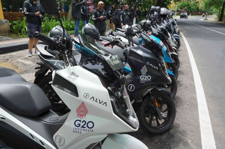 Motor Listrik ALVA One Turut Berkontribusi di KTT G20 dan B20 Bali